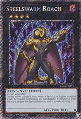 Steelswarm Roach - RA04-EN151 - (Platinum Secret Rare) - 1st Edition